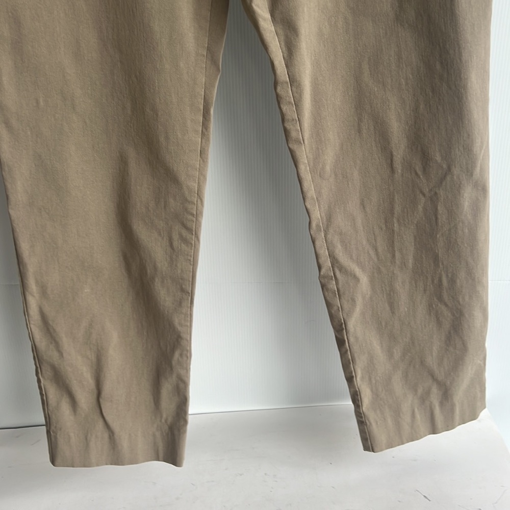 Van Heusen Stretch Tapered Pants Plus Size 16 Tan - Picture 2 of 6